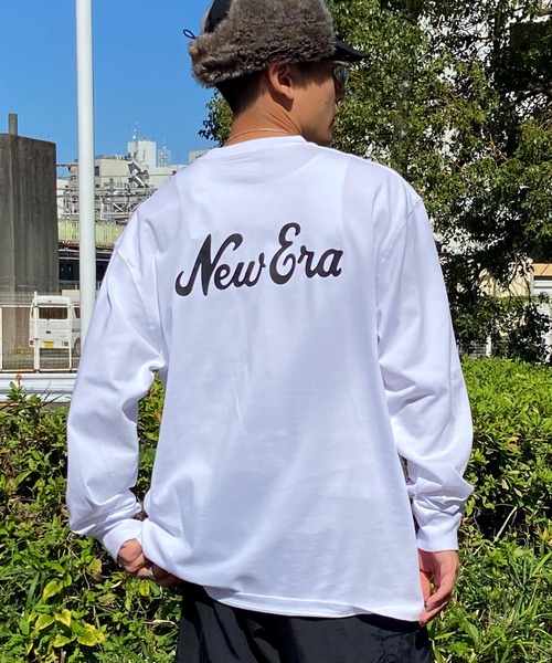 NEW ERA/ニューエラ ロンT ブランドロゴ バックプリント 13755429