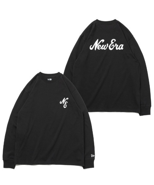 NEW ERA(ニューエラ)の「NEW ERA/ニューエラ ロンT ブランドロゴ バックプリント 13755429/13755430(Tシャツ/カットソー・メンズ・ホワイト/ブラック・XL/XXL/L/M)」の8枚目の写真