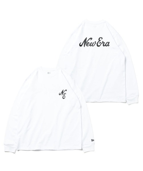 NEW ERA(ニューエラ)の「NEW ERA/ニューエラ ロンT ブランドロゴ バックプリント 13755429/13755430(Tシャツ/カットソー・メンズ・ホワイト/ブラック・XL/XXL/L/M)」の7枚目の写真