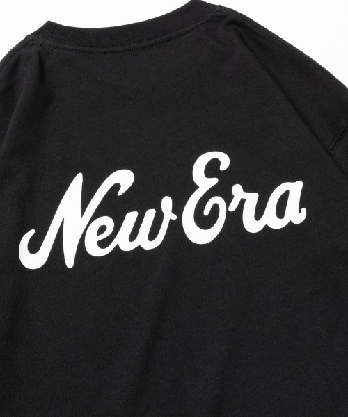 NEW ERA(ニューエラ)の「NEW ERA/ニューエラ ロンT ブランドロゴ バックプリント 13755429/13755430(Tシャツ/カットソー・メンズ・ホワイト/ブラック・XL/XXL/L/M)」の6枚目の写真