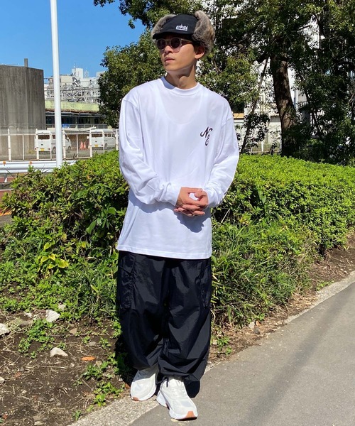 NEW ERA(ニューエラ)の「NEW ERA/ニューエラ ロンT ブランドロゴ バックプリント 13755429/13755430(Tシャツ/カットソー・メンズ・ホワイト/ブラック・XL/XXL/L/M)」の12枚目の写真