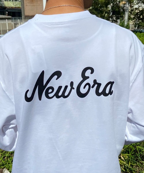 NEW ERA(ニューエラ)の「NEW ERA/ニューエラ ロンT ブランドロゴ バックプリント 13755429/13755430(Tシャツ/カットソー・メンズ・ホワイト/ブラック・XL/XXL/L/M)」の11枚目の写真