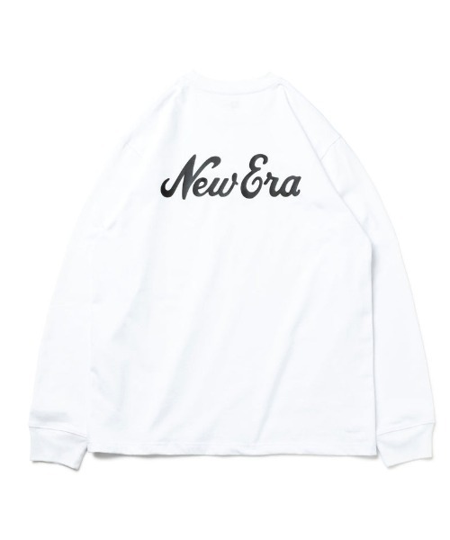 NEW ERA(ニューエラ)の「NEW ERA/ニューエラ ロンT ブランドロゴ バックプリント 13755429/13755430(Tシャツ/カットソー・メンズ・ホワイト/ブラック・XL/XXL/L/M)」の15枚目の写真