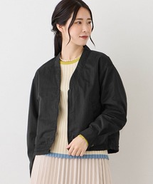 VネックZIPブルゾン