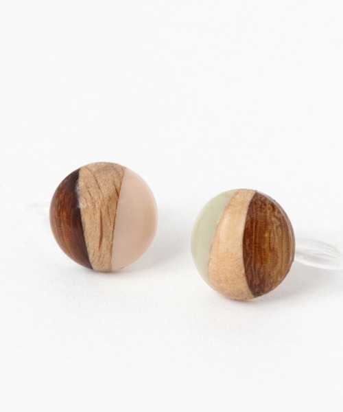 studio CLIP（スタディオクリップ）の「【daily CLIP】端材ノンホールピアス（イヤリング・レディース・ピンク/グリーン/グレー/オフホワイト・FREE）」の7枚目の写真