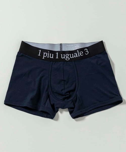 1piu1uguale3 RELAX（ウノピュウノウグァーレトレリラックス）の「1PIU1UGUALE3 RELAX(ウノピゥウノウグァーレトレ リラックス)サガラ刺繍バックロゴボクサーパンツ（ボクサーパンツ・メンズ・ネイビー/ブラック/レッド・L/M）」の3枚目の写真