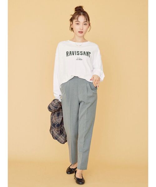 AMERICAN HOLIC（アメリカンホリック）の「アソートコクーンカットプルオーバー（Tシャツ/カットソー・レディース・ブラック/オフホワイト/その他7/ブラック系その他4/ホワイト・M/L）」の17枚目の写真