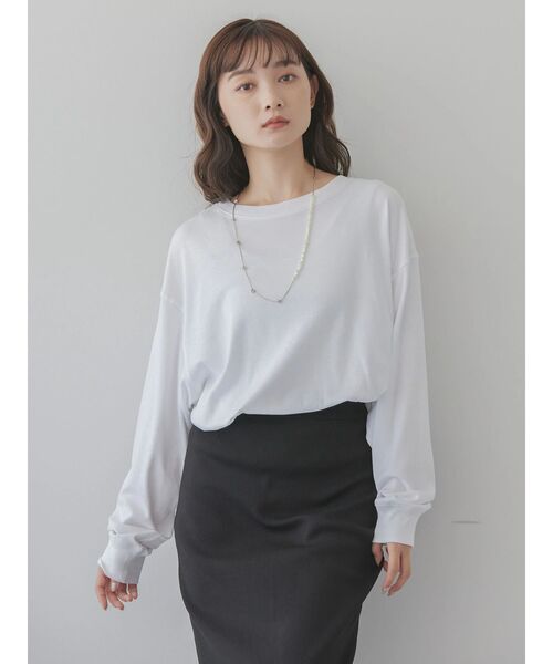 AMERICAN HOLIC（アメリカンホリック）の「アソートコクーンカットプルオーバー（Tシャツ/カットソー・レディース・ブラック/オフホワイト/その他7/ブラック系その他4/ホワイト・M/L）」の19枚目の写真