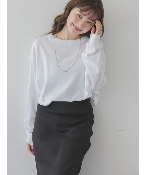 AMERICAN HOLIC（アメリカンホリック）の「アソートコクーンカットプルオーバー（Tシャツ/カットソー・レディース・ブラック/オフホワイト/その他7/ブラック系その他4/ホワイト・M/L）」の20枚目の写真