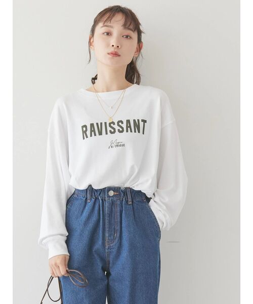 AMERICAN HOLIC（アメリカンホリック）の「アソートコクーンカットプルオーバー（Tシャツ/カットソー・レディース・ブラック/オフホワイト/その他7/ブラック系その他4/ホワイト・M/L）」の22枚目の写真