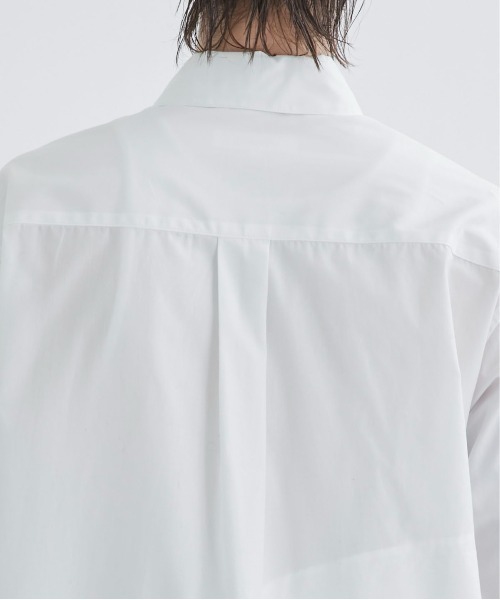 sulvam(サルバム)の「【sulvam/サルバム】BODY OVERLAP STAND COLLAR SHIRT(シャツ/ブラウス・メンズ・ホワイト/ブラック・SMALL/MEDIUM)」の10枚目の写真