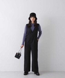 NATURAL BEAUTY BASIC | ◇ツイードオールインワン(つなぎ/オールインワン)