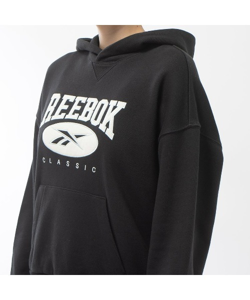 【リーボック公式】Bボール オフコート クロップ フーディー / BBALL OFF COURT  CROP HOODIE （ブラック） Reebok Bボール オフコート クロップ フーディー / BBALL OFF