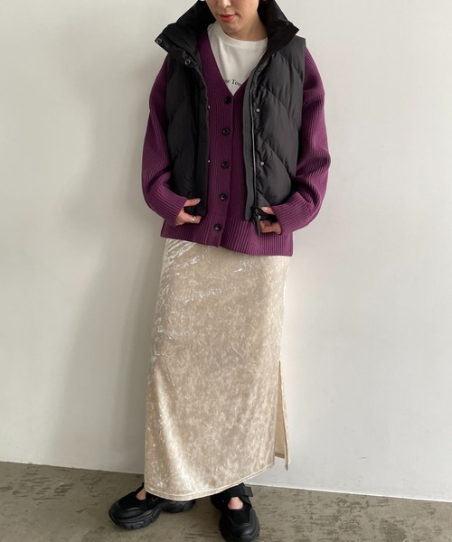 LOWRYS FARM（ローリーズファーム）の「ナカワタショートベスト 906763