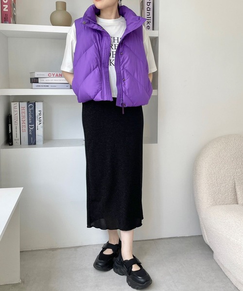 LOWRYS FARM（ローリーズファーム）の「ナカワタショートベスト 906763