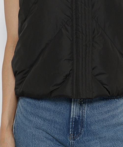 LOWRYS FARM（ローリーズファーム）の「ナカワタショートベスト  906763（ベスト・レディース・アイボリー/パープル/ブラック・FREE）」の12枚目の写真