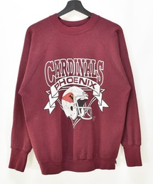 【ヴィンテージ古着】80~90's  PHOENIX CARDINALS クルーネックスウェット USA製
