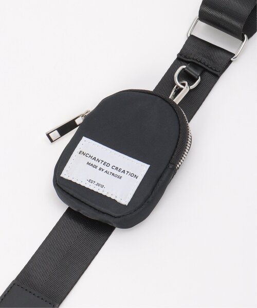 VENCEEXCHANGE(ヴァンスエクスチェンジ)の「ポーチ付きベルトストラップスマホショルダー(スマホグッズ・レディース・ブラック/ブラウン/ライム/グレー/オフホワイト/ピンク/パープル/ネイビー・FREE)」の17枚目の写真
