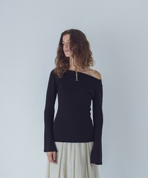 gordie boat neck rib pull(ボートネックリブプルオーバー)