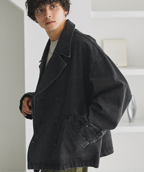 ダブルテーラードルーズデニムジャケット（デニムジャケット）｜MONO