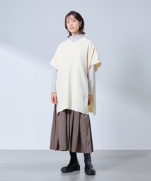 【イチオシ】オーバーニットベスト