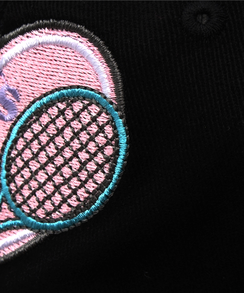 WEGO(ウィゴー)の「WEGO/PINK TENNISCLUBキャップ(キャップ・レディース・ピンク/ホワイト/ブラック・FREE)」の10枚目の写真
