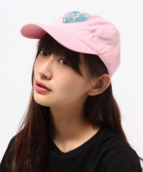 WEGO(ウィゴー)の「WEGO/PINK TENNISCLUBキャップ(キャップ・レディース・ピンク/ホワイト/ブラック・FREE)」の11枚目の写真