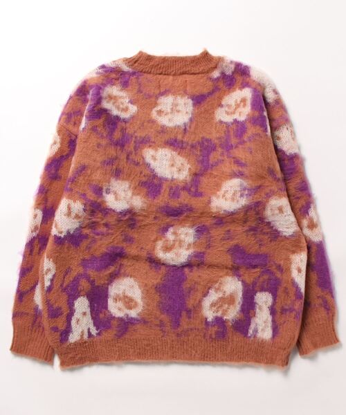 zootie(ズーティー)の「花柄シャギー ジャガードニット(ニット/セーター・レディース・ブラウン系その他・フリー)」の14枚目の写真
