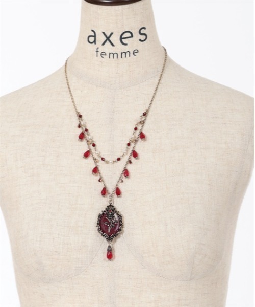 axes femme(アクシーズファム)の「ゴシックローズネックレス(ネックレス・レディース・シルバー/ゴールド・FREE)」の12枚目の写真