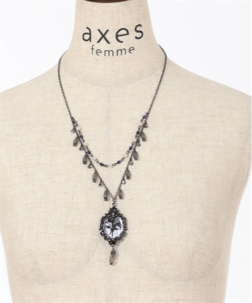 axes femme(アクシーズファム)の「ゴシックローズネックレス(ネックレス・レディース・シルバー/ゴールド・FREE)」の18枚目の写真