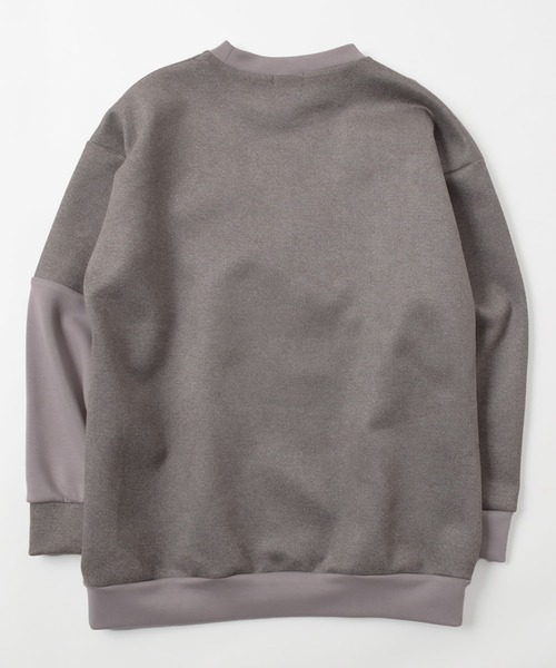 GLAZOS(グラソス)の「フェイクスエード・切り替えクルーネックプルオーバー(その他トップス・キッズ・ベージュ/グレー・140cm/150cm/160cm/170cm)」の10枚目の写真