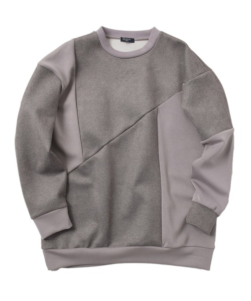 GLAZOS(グラソス)の「フェイクスエード・切り替えクルーネックプルオーバー(その他トップス・キッズ・ベージュ/グレー・140cm/150cm/160cm/170cm)」の13枚目の写真