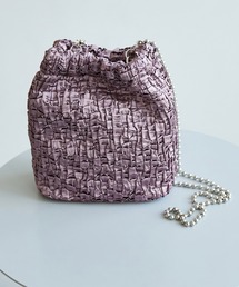 ROPE' PICNIC | プリーツドロストリングボールチェーンショルダーバッグ(ショルダーバッグ)