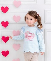 coeur a coeur（クーラクール）の「coeur a coeur 裾スカラップトレーナー（スウェット）」