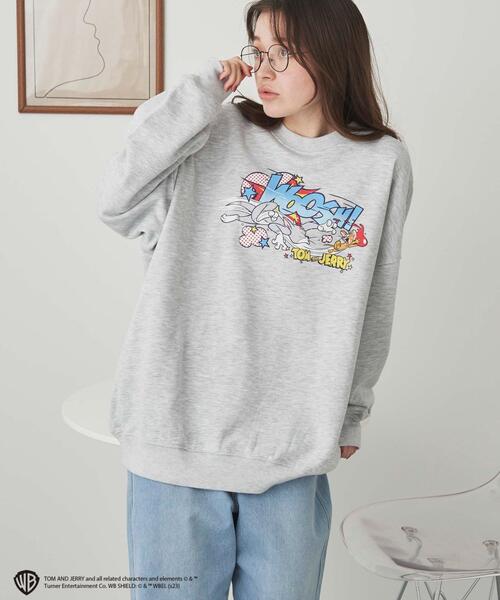 Tom&Jerry(トムアンドジェリー)の「∴WEGO/別注TOM and JERRYプルオーバー(スウェット・メンズ・その他1/その他2・LARGE/MEDIUM)」の4枚目の写真