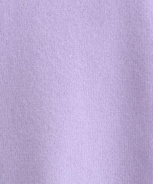 INDIVI（インディヴィ）の「◆【ウール混】ラウンドヘムニット（ニット/セーター・レディース・オフホワイト/ブラック/イエロー/ライトパープル/ブルー/グレー系4・05/38/34/13/19/15 ）」の17枚目の写真