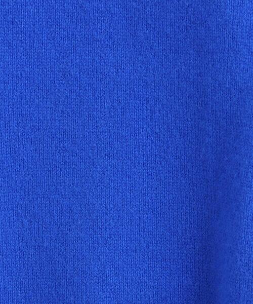 INDIVI（インディヴィ）の「◆【ウール混】ラウンドヘムニット（ニット/セーター・レディース・オフホワイト/ブラック/イエロー/ライトパープル/ブルー/グレー系4・05/38/34/13/19/15 ）」の18枚目の写真