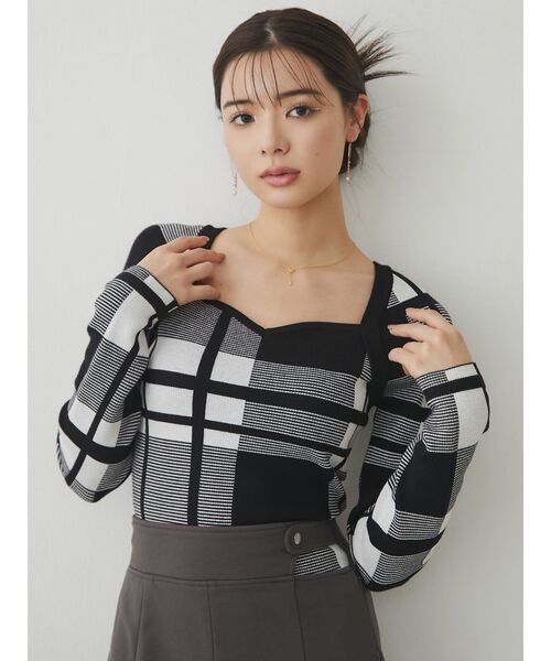 RESEXXY(リゼクシー)の「サイドオープン裏毛タイトスカート(スカート・レディース・ピンク/チャコールグレー/ブラック・FREE)」の16枚目の写真