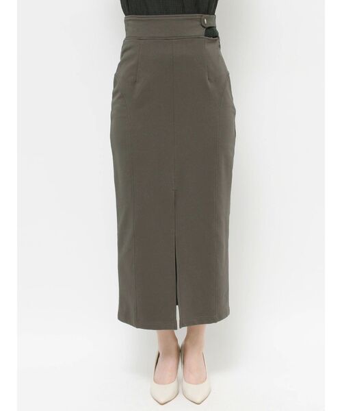 RESEXXY(リゼクシー)の「サイドオープン裏毛タイトスカート(スカート・レディース・ピンク/チャコールグレー/ブラック・FREE)」の18枚目の写真