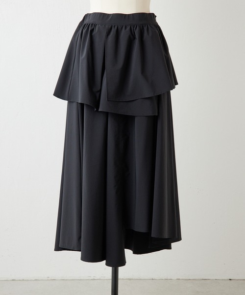 ear PAPILLONNER（イアパピヨネ）の「アシメフリルスカート【SUM1 STYLE(スミスタイル)】（スカート・レディース・ブルー/ブラック・FREE）」の18枚目の写真
