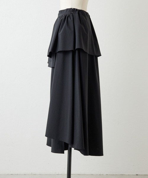 ear PAPILLONNER（イアパピヨネ）の「アシメフリルスカート【SUM1 STYLE(スミスタイル)】（スカート・レディース・ブルー/ブラック・FREE）」の19枚目の写真