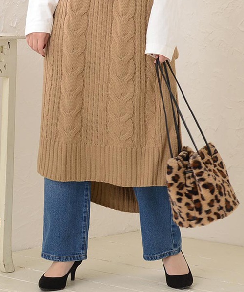 anown(アノン)の「レオパード柄フェイクファーバッグ(ショルダーバッグ・レディース・レオパード・FREE)」の5枚目の写真