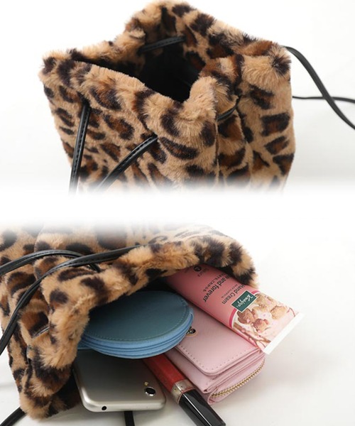 anown(アノン)の「レオパード柄フェイクファーバッグ(ショルダーバッグ・レディース・レオパード・FREE)」の9枚目の写真