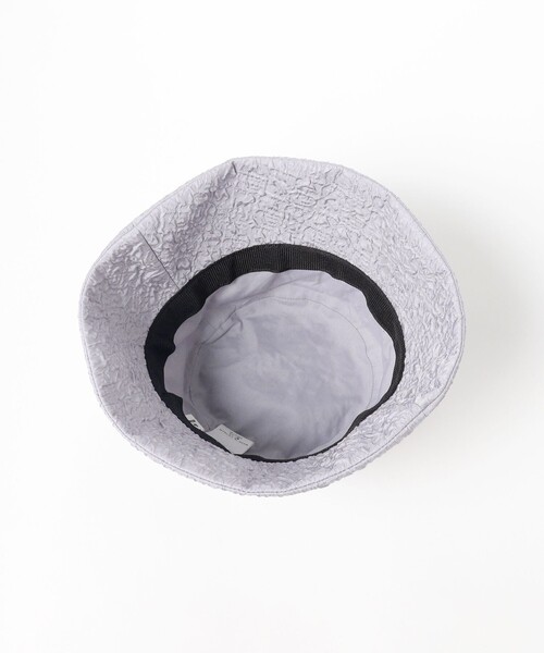 Ray BEAMS（レイビームス）の「バンピー バケット ハット（ハット・レディース・ブラック/ライトグレー・ONE SIZE）」の10枚目の写真