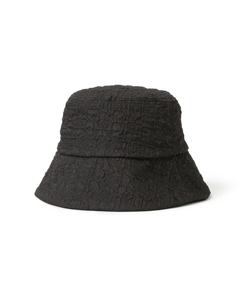 Ray BEAMS（レイビームス）の「バンピー バケット ハット（ハット・レディース・ブラック/ライトグレー・ONE SIZE）」の11枚目の写真