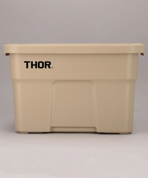 Detail（ディテール）の「Detail/ディテール LARGE TOTES LID 22L / ソー ラージトートウィズリッド 収納ボックス フタ付き 22L（収納グッズ・メンズ・ブラック/オリーブ/ライトグレー/キャメル/オレンジ・ONE SIZE）」の12枚目の写真