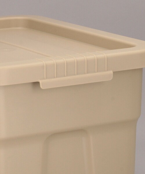 Detail（ディテール）の「Detail/ディテール LARGE TOTES LID 22L / ソー ラージトートウィズリッド 収納ボックス フタ付き 22L（収納グッズ・メンズ・ブラック/オリーブ/ライトグレー/キャメル/オレンジ・ONE SIZE）」の9枚目の写真