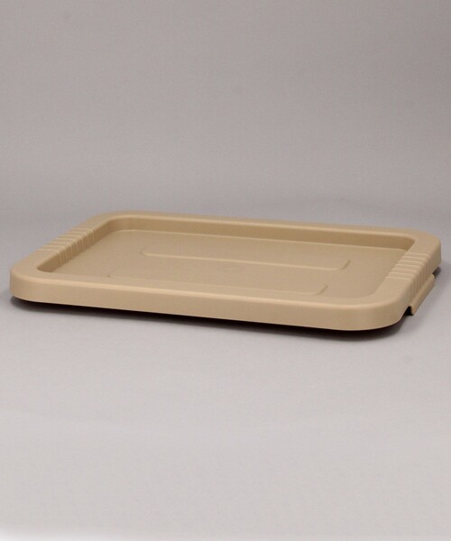 Detail（ディテール）の「Detail/ディテール LARGE TOTES LID 22L / ソー ラージトートウィズリッド 収納ボックス フタ付き 22L（収納グッズ・メンズ・ブラック/オリーブ/ライトグレー/キャメル/オレンジ・ONE SIZE）」の6枚目の写真