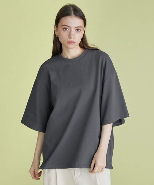 [ JEANS] ベーシックストライプコットンTシャツ セール】 コットン ストライプ デザインTシャツ （カットソー
