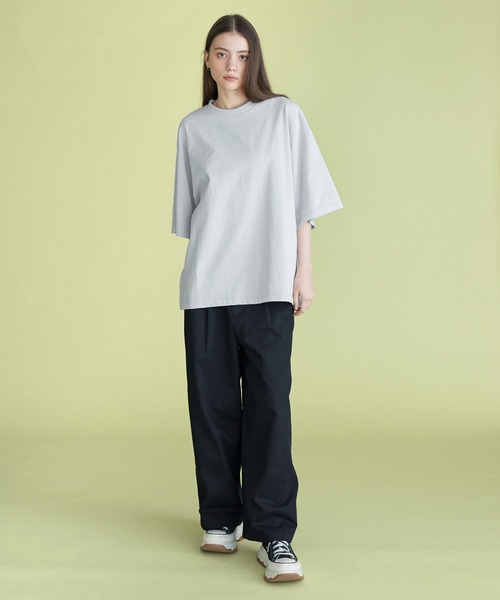 molk】ルーズシルエットベーシックコットンTシャツ（Tシャツ